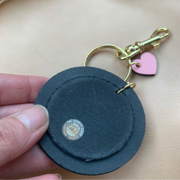 Disney Pride Love is Love Leather Keychain Bag Charm - Picture 3 of 4